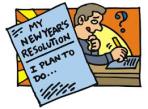 New Year's resolution plan